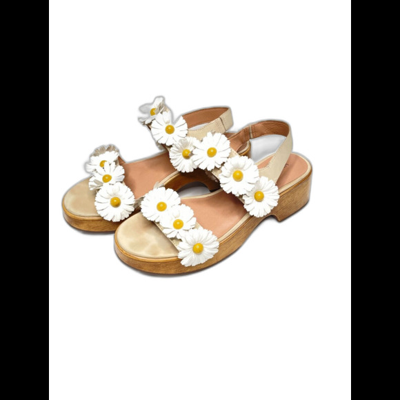 LUCKY BRAND LK Juleii Daisy Detail Slip-on Sandals Womens Size US9/EUR40 - Picture 2 of 9